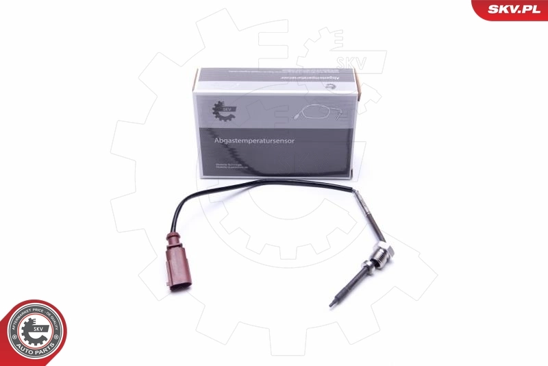 Sensor, exhaust gas temperature